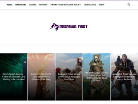 'respawnfirst.com' screenshot