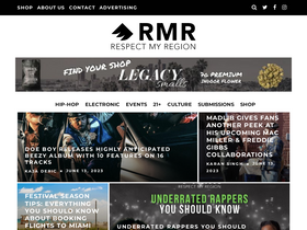 'respectmyregion.com' screenshot