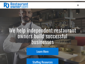 'restaurantowner.com' screenshot