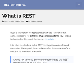 'restfulapi.net' screenshot