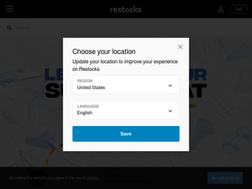 'restocks.net' screenshot