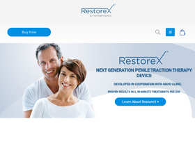 'restorex.com' screenshot