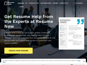 'resume-now.com' screenshot