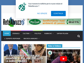 'reteabruzzo.com' screenshot