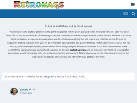 'retromags.com' screenshot