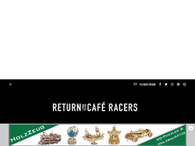 'returnofthecaferacers.com' screenshot
