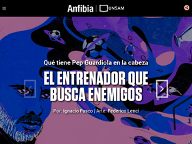 'revistaanfibia.com' screenshot