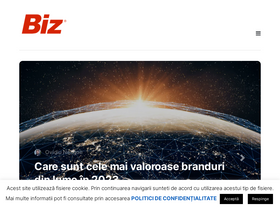 'revistabiz.ro' screenshot