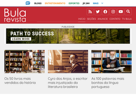 'revistabula.com' screenshot