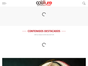 'revistacoiffure.com' screenshot