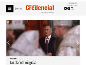 'revistacredencial.com' screenshot