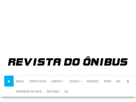 'revistadoonibus.com' screenshot