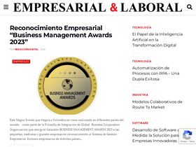 'revistaempresarial.com' screenshot