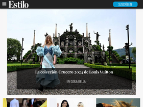 'revistaestilo.net' screenshot