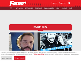 'revistafama.com' screenshot