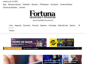 'revistafortuna.com.mx' screenshot