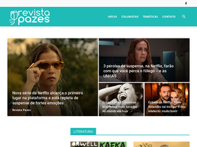 'revistapazes.com' screenshot