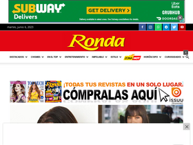 'revistaronda.net' screenshot