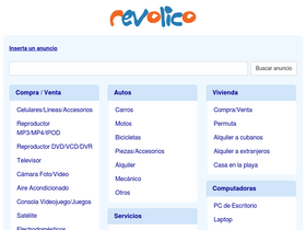 'revolico.com' screenshot