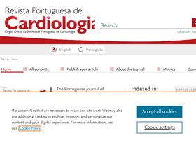 'revportcardiol.org' screenshot