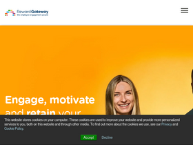 'rewardgateway.com' screenshot