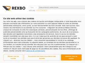 'rexbo.lu' screenshot