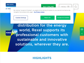 'rexel.com' screenshot