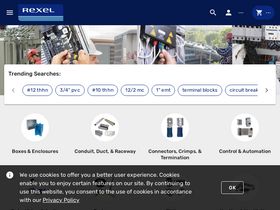 'rexelusa.com' screenshot