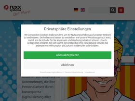 'rexx-systems.com' screenshot