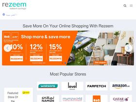 'rezeem.com' screenshot
