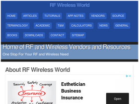 'rfwireless-world.com' screenshot