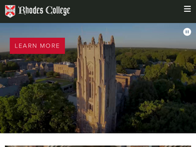'rhodes.edu' screenshot
