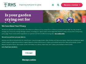 'rhs.org.uk' screenshot