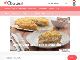 'ricetta.it' screenshot
