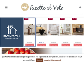 'ricettealvolo.it' screenshot
