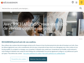 'richardson.fr' screenshot