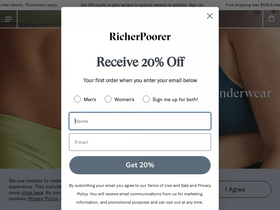 'richer-poorer.com' screenshot