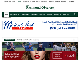 'richmondobserver.com' screenshot