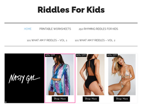 'riddles-for-kids.org' screenshot