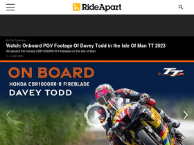 'rideapart.com' screenshot