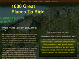 'riderplanet-usa.com' screenshot
