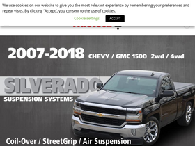 'ridetech.com' screenshot