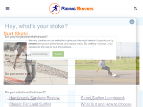 'ridingboards.com' screenshot
