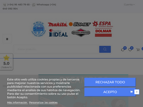 'riegos-siria.com' screenshot