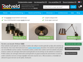 'rietveldlicht.nl' screenshot