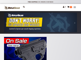 'riflegear.com' screenshot