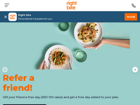 'rightbite.com' screenshot