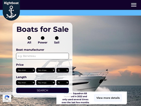 'rightboat.com' screenshot