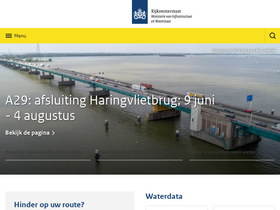 'rijkswaterstaat.nl' screenshot