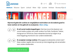 'rijnmond.nl' screenshot